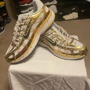 Nike P6000 Gold and White IF1787-100 men’s size 11
